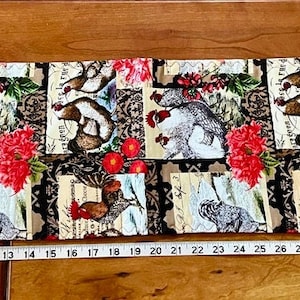 Farmhouse Chicken Table Runner