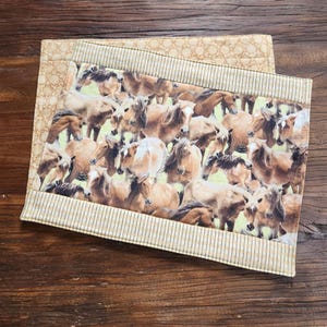 Reversible Horse Placemats