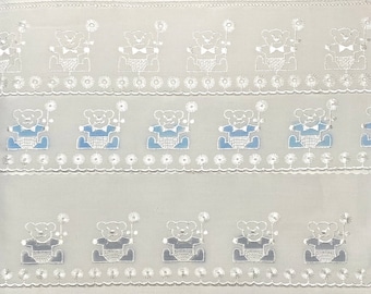 3 yds Teddy Bear Embroidery Austria
