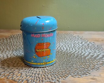 VTG Giftco Inc Mad Money Hinged Tin Bank