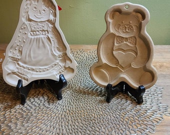 Pampered Chef Bear Cookie Press and Brown Bag Cookie Art Cookie Press Cutter Decorate