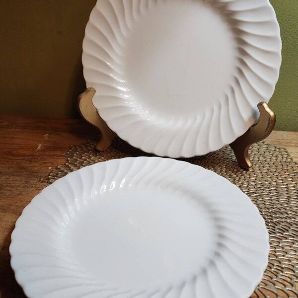 Sheffield Bone White Dinner Plates Etsy