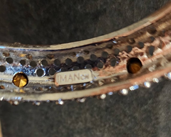 Silvertone Bangle Bracelet - image 4