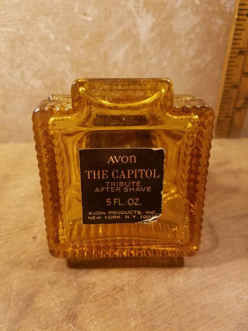 19701972 Vintage Avon "the Capitol" After Shave Etsy