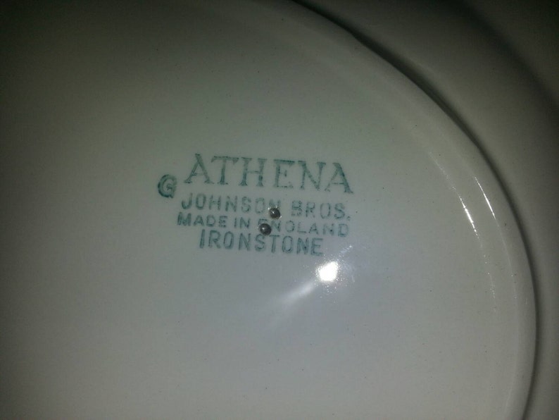 Johnson Brothers Ironstone Athena Platter Etsy
