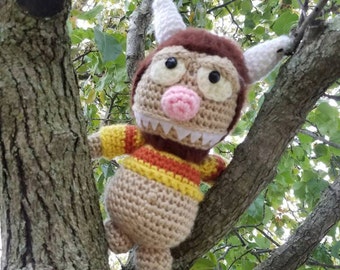 Muñeca inspirada en Donde viven los monstruos