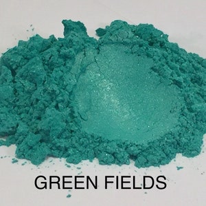 FunShine Colors &quot;GREEN FIELDS&quot; Mica Pigment Powder (10g, 20g, 28g Sizes)