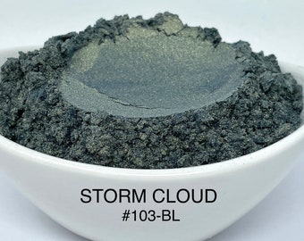 FunShine Colors "STORM CLOUD" Mica Pigment Powder (10g, 20g, 28g Sizes)