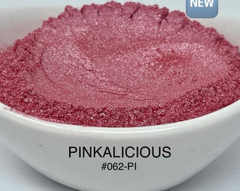 FunShine Colors "PINKALICIOUS" Mica Pigment Powder (10g, 20g, or 28g Sizes)