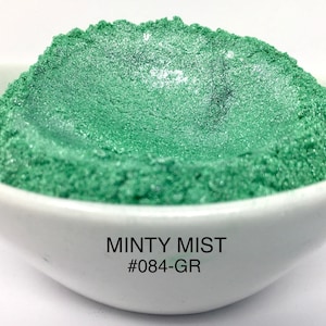 FunShine Colors &quot;MINTY MIST&quot; Mica Pigment Powder (10g, 20g, or 28g Sizes)