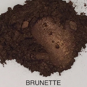 FunShine Colors &quot;BRUNETTE&quot; Mica Pigment Powder (10g, 20g, or 28g Sizes)