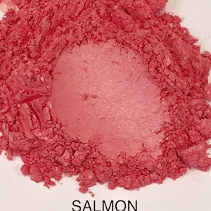 FunShine Colors &quot;SALMON&quot; Mica Pigment Powder (10g, 20g, or 28g Sizes)