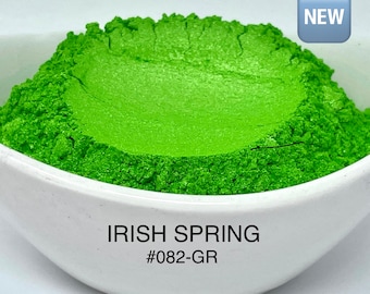 FunShine Colors "IRISH SPRING" Mica Pigment Powder (10g, 20g, 28g Sizes)