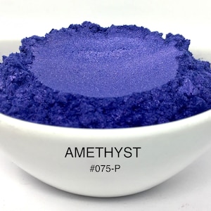 FunShine Colors &quot;AMETHYST&quot; Mica Pigment Powder (10g, 20g, or 28g Sizes)