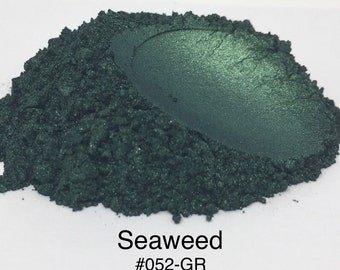 FunShine Colors "SEAWEED" Mica Pigment Powder (10g, 20g, or 28g Sizes)