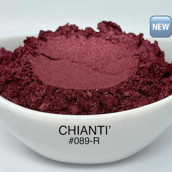FunShine Colors "CHIANTI'" Mica Pigment Powder (10g or 20g Sizes) in Jars