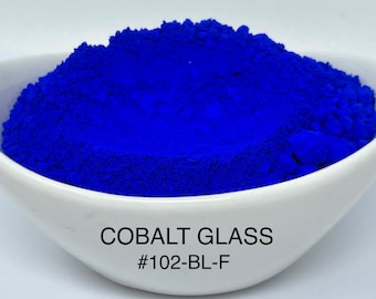FunShine Colors "COBALT GLASS" Matte Mica Pigment Powder (10g, 20g, or 28g Sizes)