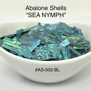 10g or 20g “Sea Nymph" Abalone Shell Pieces, Ultra-Thin Slices from "FunShine Colors”