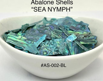 10g or 20g “Sea Nymph" Abalone Shell Pieces, Ultra-Thin Slices from "FunShine Colors”