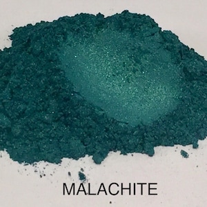 FunShine Colors &quot;MALACHITE&quot; Mica Pigment Powder (10g, 20g, 28g Sizes)
