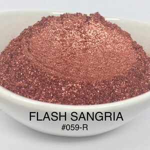 FunShine Colors &quot;FLASH SANGRIA&quot; Mica Pigment Powder (10g, 20g, or 28g Sizes)