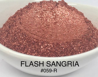 FunShine Colors "FLASH SANGRIA" Mica Pigment Powder (10g, 20g, or 28g Sizes)