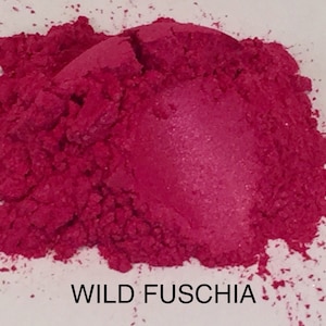 FunShine Colors &quot;WILD FUSCHIA&quot; Mica Pigment Powder (10g, 20g, or 28g Sizes)