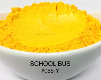 FunShine Colors "SCHOOL BUS" Mica Pigment Powder (10g, 20g, 28g Sizes)