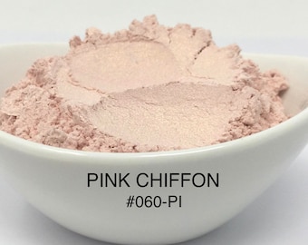 FunShine Colors "PINK CHIFFON" Mica Pigment Powder (10g, 20g, 28g Sizes)