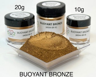 FunShine Colors "BUOYANT BRONZE" Mica Pigment Powder (10g, 20g, 28g Sizes)