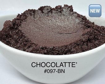 FunShine Colors "CHOCOLATTE'" Mica Pigment Powder (10g, 20g, or 28g Sizes)