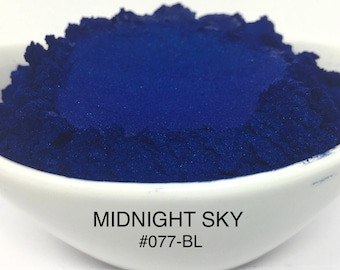 FunShine Colors "MIDNIGHT SKY" Mica Pigment Powder (10g, 20g, 28g Sizes)