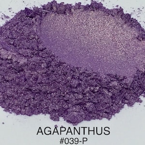 FunShine Colors &quot;AGAPANTHUS&quot; Mica Pigment Powder (10g, 20g, or 28g Sizes)