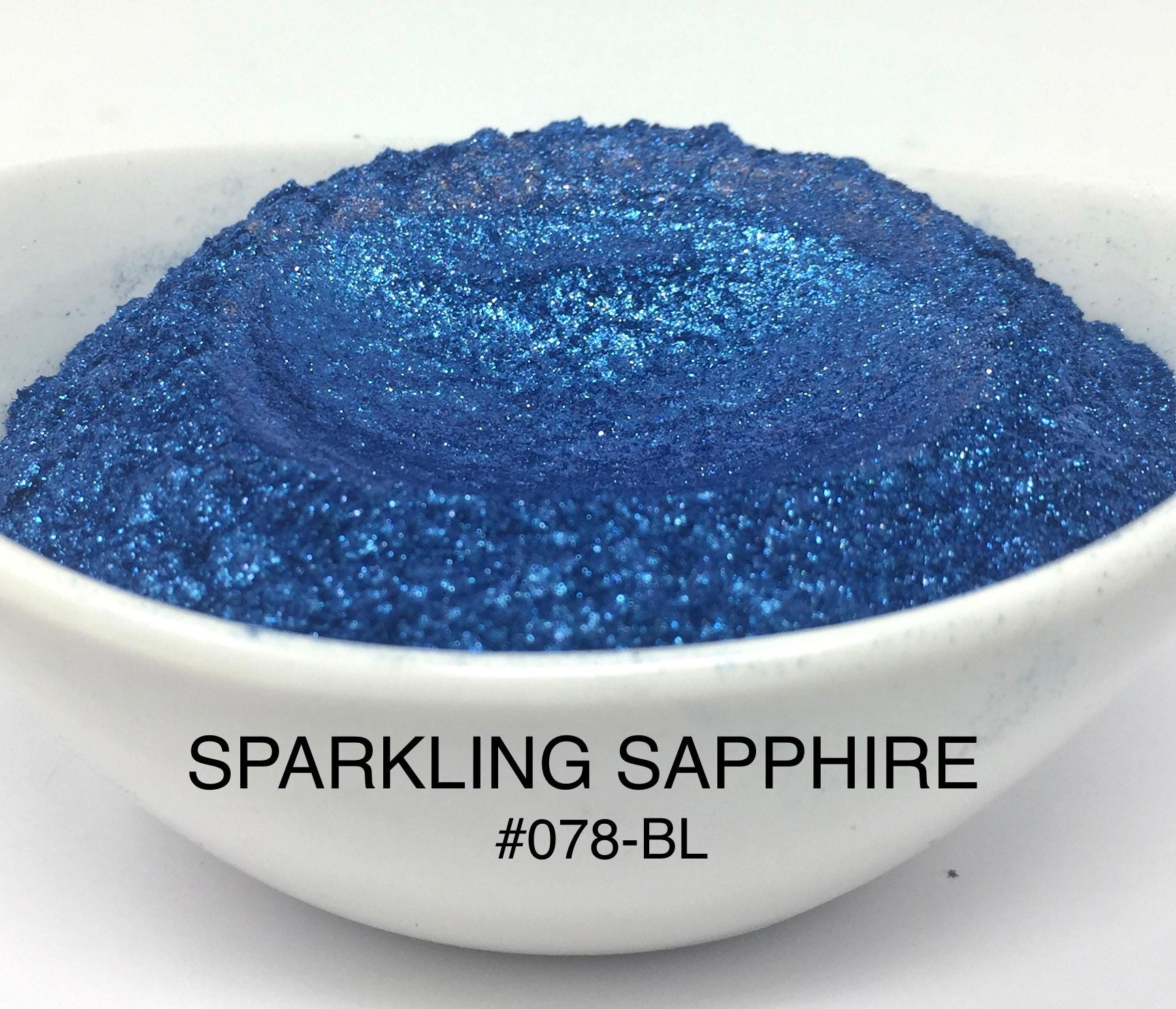 Sapphire Snow Iridescent Heart Chunky Glitter for Nails, Arts