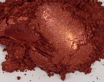 FunShine Colors "AUBURN" Mica Pigment Powder (10g, 20g, or 28g Sizes)