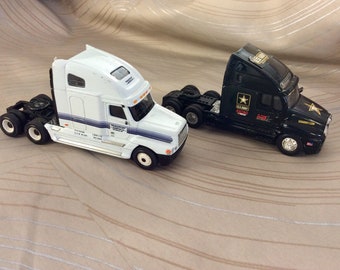diecast semi truck and trailer