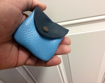 small coin purse tiny coin purse,leather coin purse,coin pouch,money purse,genuine leather,coin great for ear buds great for small change