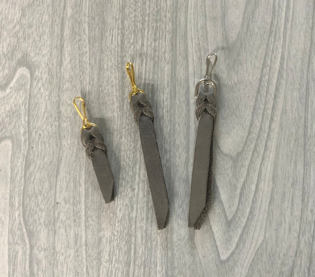 Zipper Pull, Leather Zipper Pull, Purse Zipper Pulls, Coat Zipper Pulls