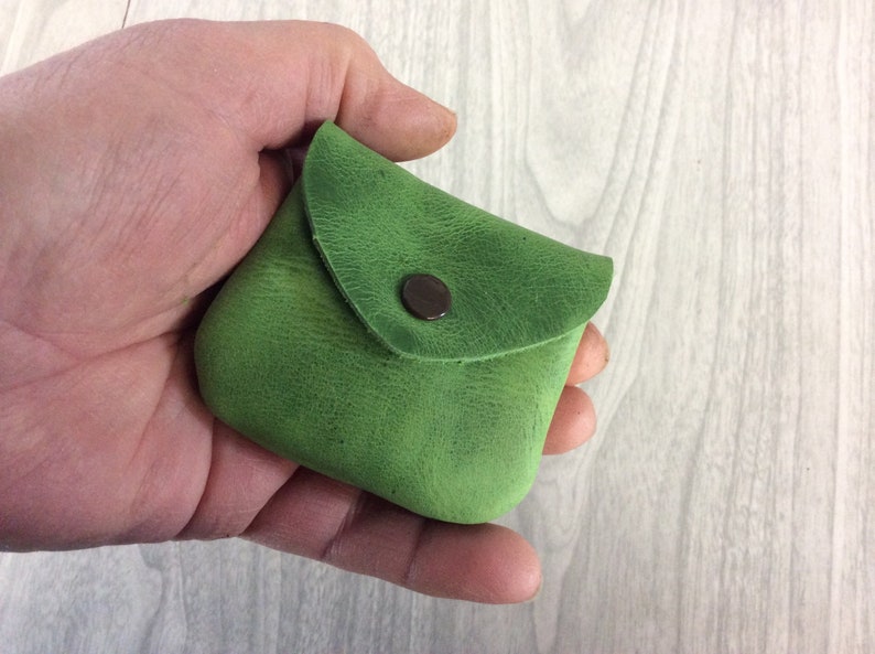small coin purse tiny coin purse,leather coin purse,coin pouch,money purse,genuine leather,coin great for ear buds great for small change