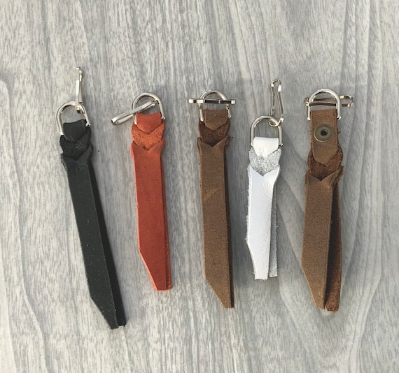 Zipper Pulls .Brown Tabs — Pinnell Custom Leather