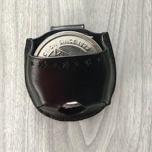 Jerky case, Snuff case,dip case,Snuff can holder,leather snuff can holder,snuff holder hang on belt, leather snuff can holder, black leather