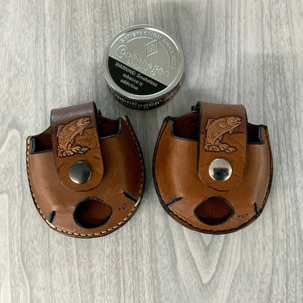 Leather Snuff Holder Etsy