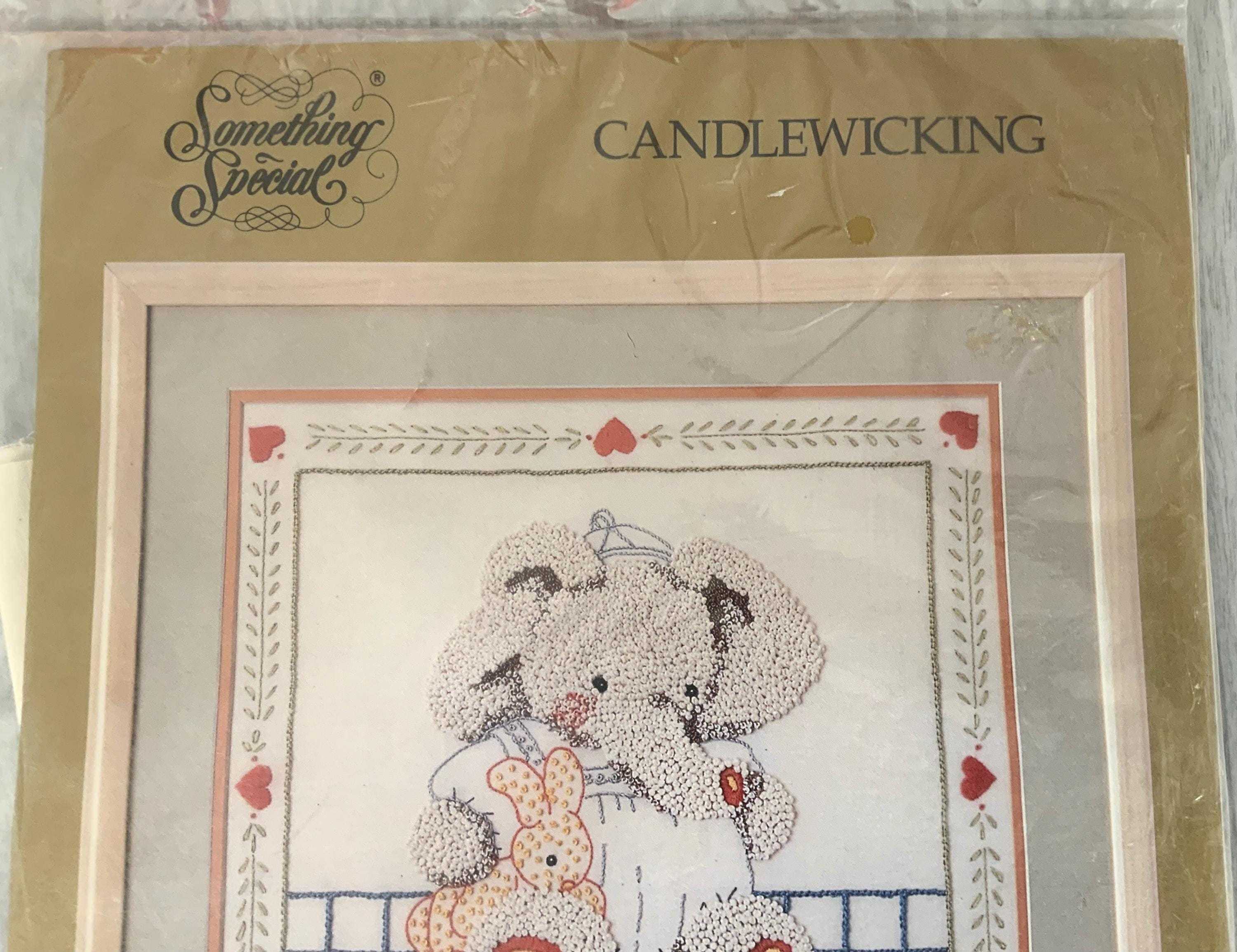 Vintage Oatmeal Elephant Embroidery Kit,something Special