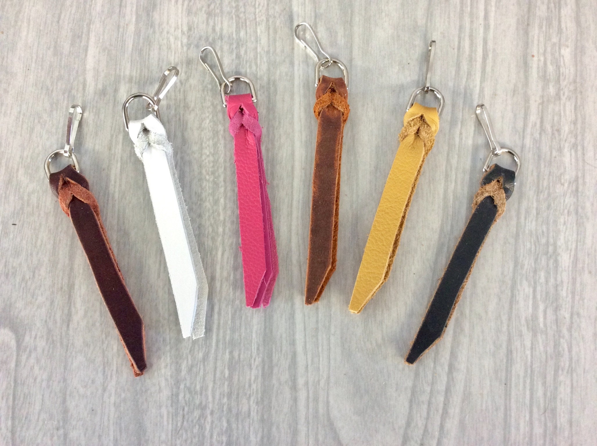 Zipper pull, leather zipper pull, purse zipper pulls, coat zipper pul…