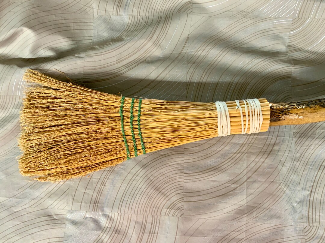 Vintage Handmade Broom, Decorative Broom,home Grown Broom Corn,over 40