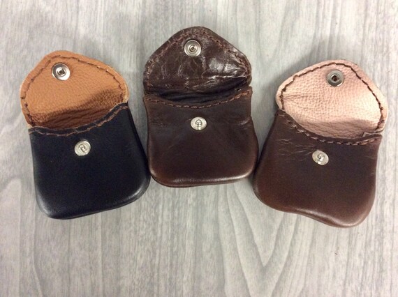 small coin purse tiny coin purse,leather coin purse,coin pouch,money purse,genuine leather,coin great for ear buds great for small change