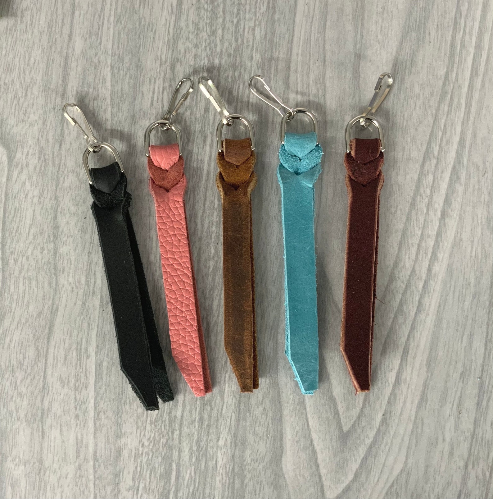 Zipper Pull Leather Zipper Pull Purse Zipper Pulls Coat Etsy