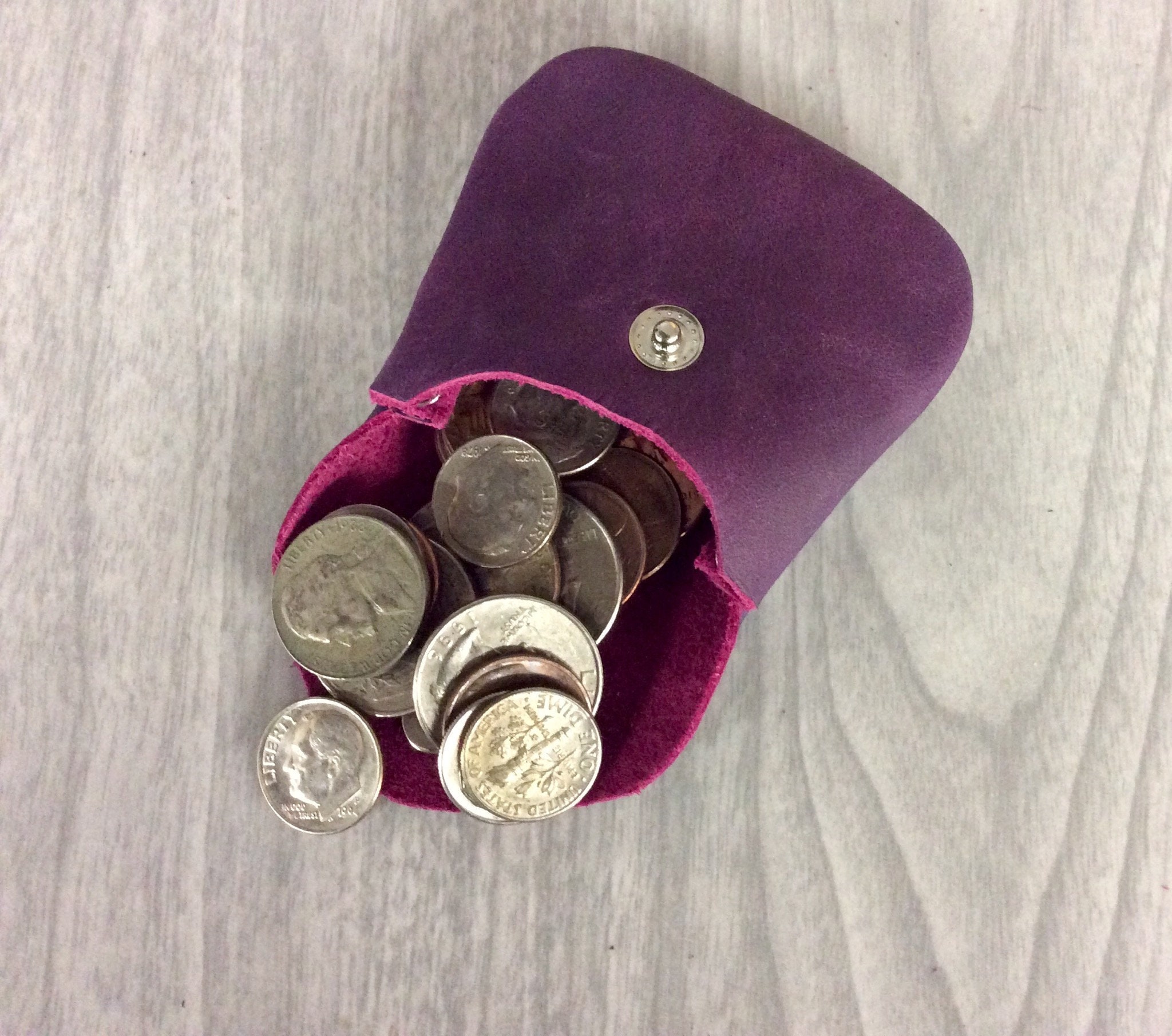 with coin case