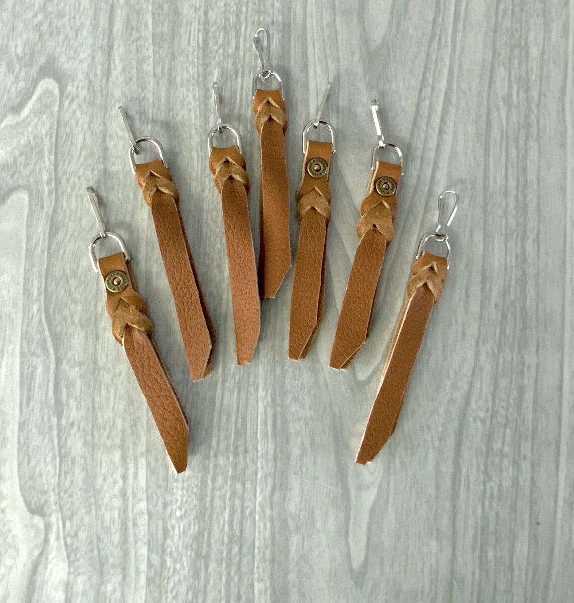 Zipper pull leather zipper pull purse zipper pulls coat | Etsy