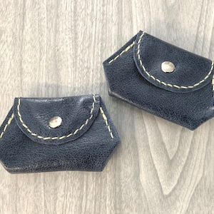 leather coin purse, coin purse, leather, handy coin purse, blue leather coin purse, genuine leather, leather coin purse, coin holder